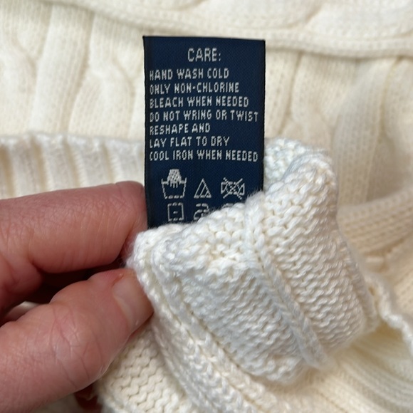 EUC Ralph Lauren Cable Knit Sweater - Picture 4 of 6